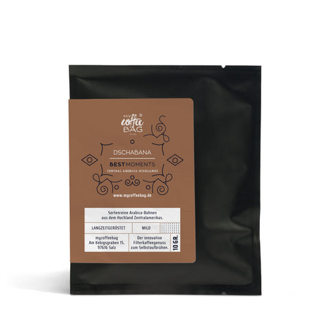 Der Kaffee aus dem Hochland Zentralamerika: Drip Coffee Bag Dschabana
